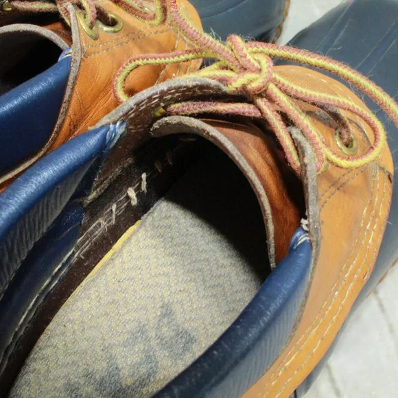 LL BEAN Maine Hunting Shoe Gum Shoe Duck Boots Size 10 - Picture 8 of 11